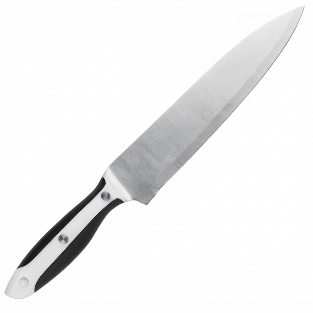 Faca de Chef Profissional 8 Polegadas Aço Inoxidável Premium Corte Preciso Cabo Ergonômico