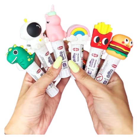 Cola Bastão Patinha Astronauta Unicornio 8G – Goller Papelaria Fofa Criativa Escolar Artesanato