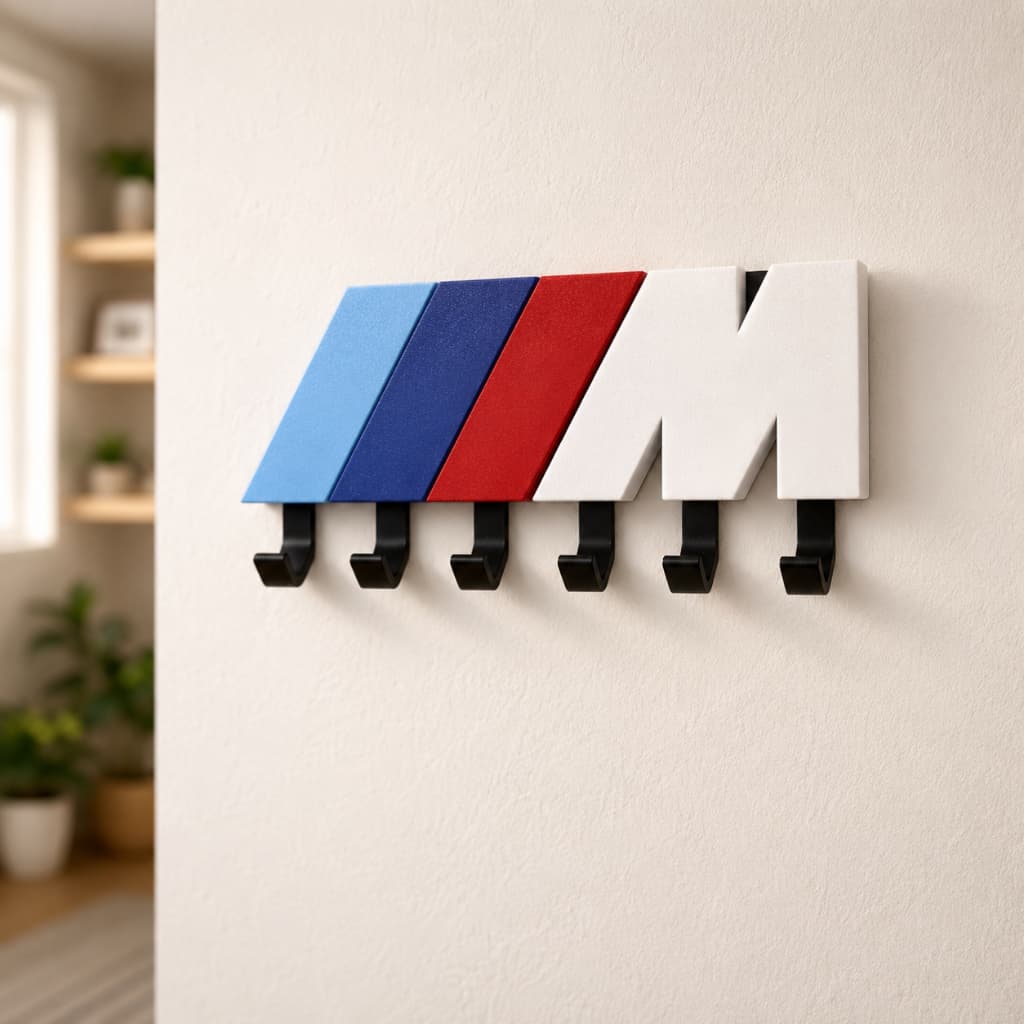 Porta Chaves Estilo BMW MPower Organizador de Chaves
