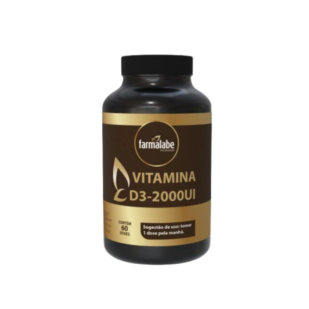 Vitamina D3 - 2000 ui - 60 caps
