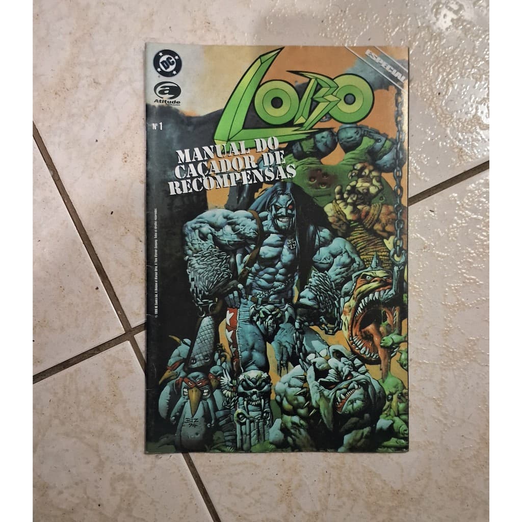 Lobo - Manual Do Caçador De Recompensas HQ Gibi