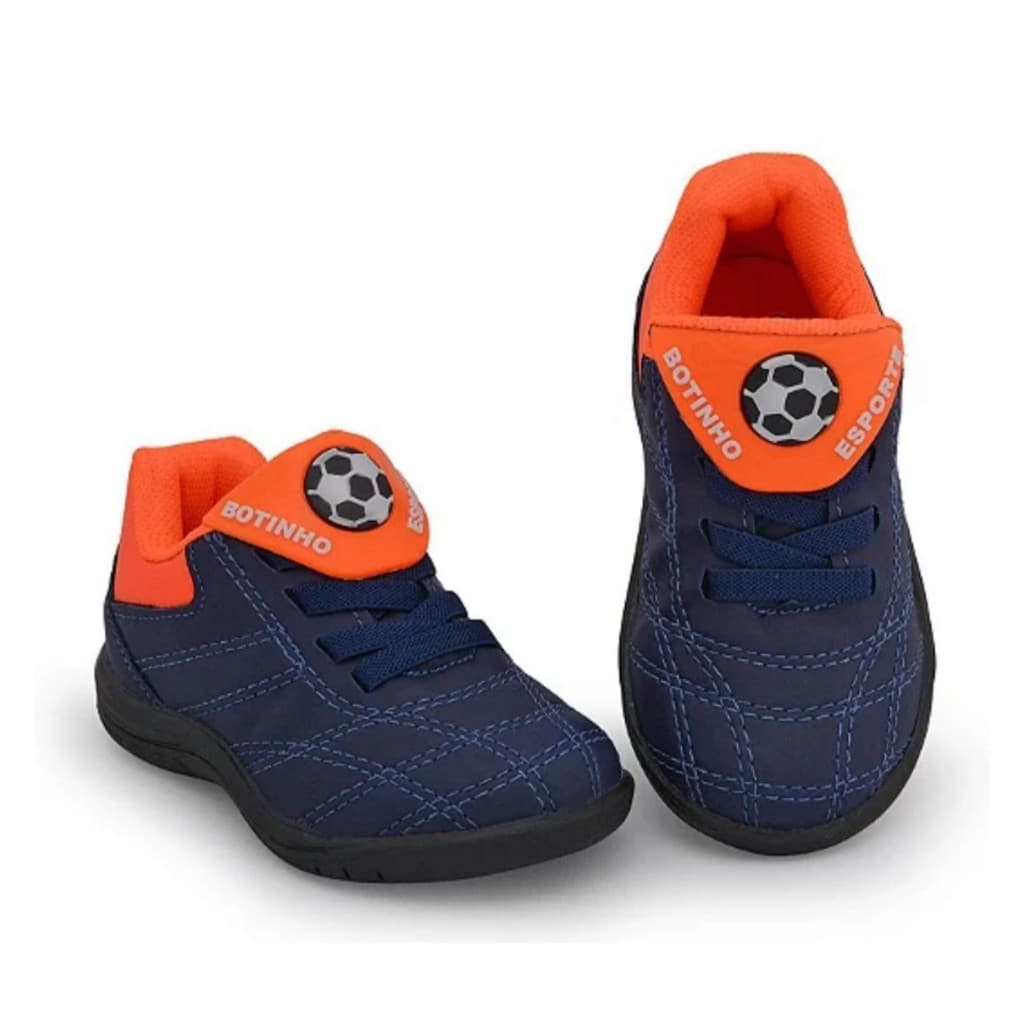 Tenis Casual Infantil Esportivo Macio Menino Futebol Botinho BT300
