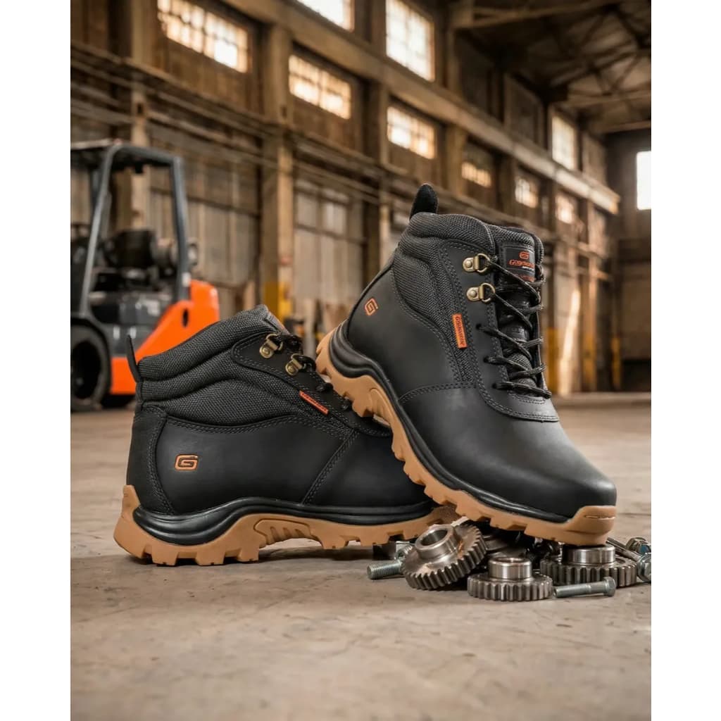 Bota Masculina +Brinde Xterra Couro C.A Gogowear