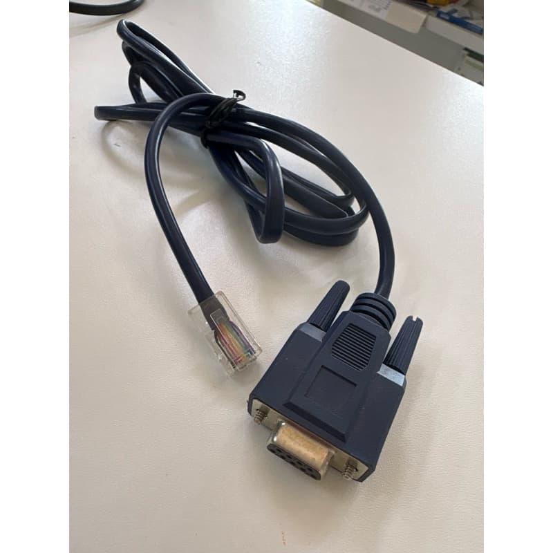 cabo ORIGINAL CISCO console azul db9 x rj45