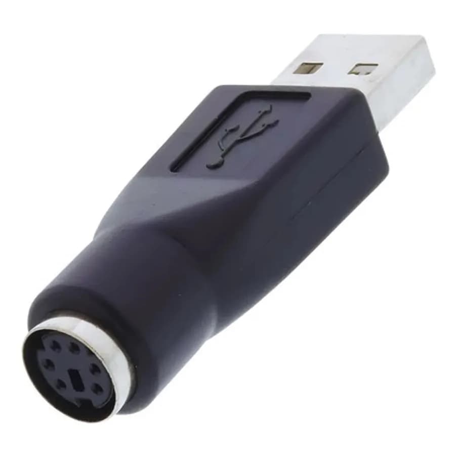 Adaptador / Conversor De Mouse Ou Teclado Ps2 Para Usb