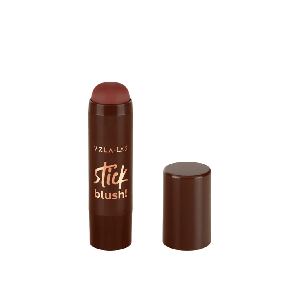 Blush Stick Red Mocha Cremoso Vizzela + La's Bastão Vegano 7g