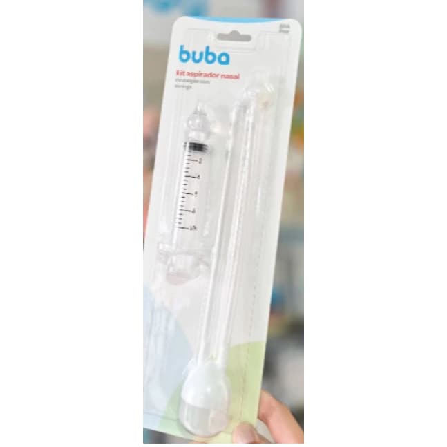 Aspirador Nasal e Seringa  Lavador Nasal ponta em Silicone