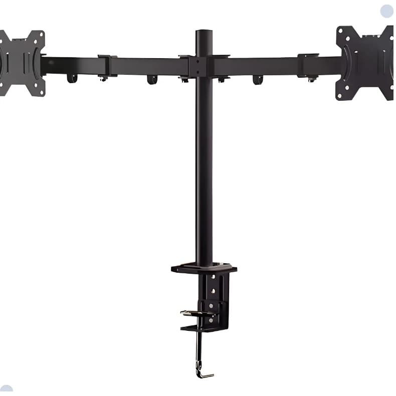Suporte Mesa Para 2 Monitores E Tv Bi-articulado 13 Até 32 Pol Cor Preto MXT