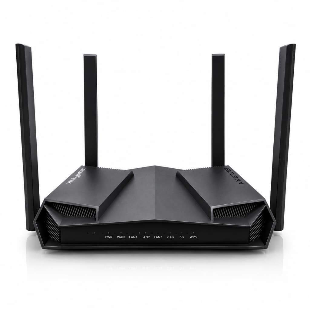 Roteador Wi-Fi 6 AX3000 EasyMesh Gigabit Dual Band 2.4GHz 5GHz 4 Antenas MU-MIMO OFDMA Jogos Streaming WR3004 Easy4Link