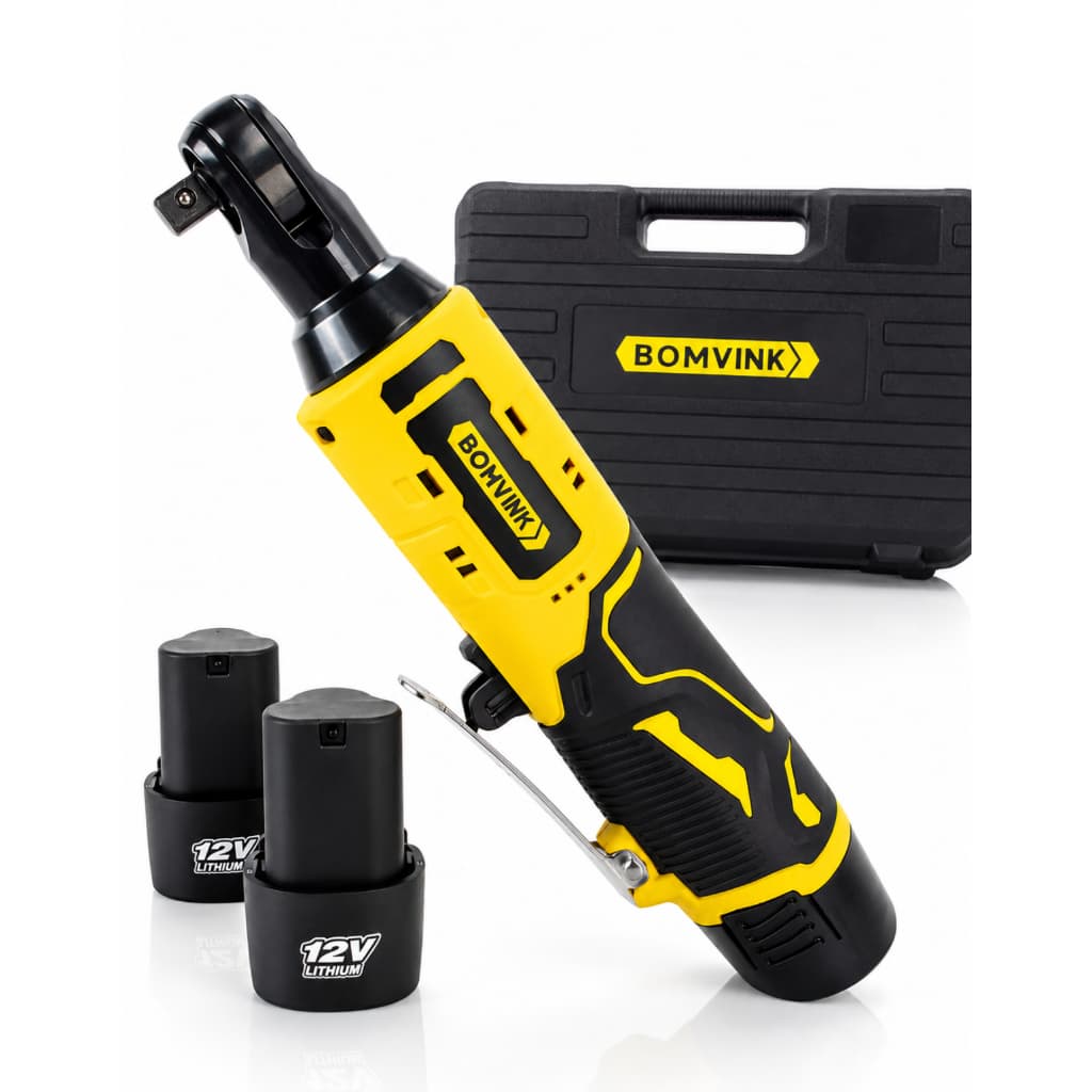 Chave Catraca Elétrica 2 Bateria Bivolt Maleta C/ Soquetes