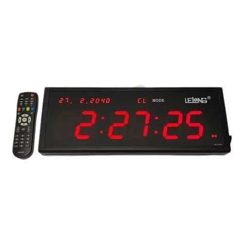 Cronômetro Relógio Parede Digital Led 48/18 Timer Academia