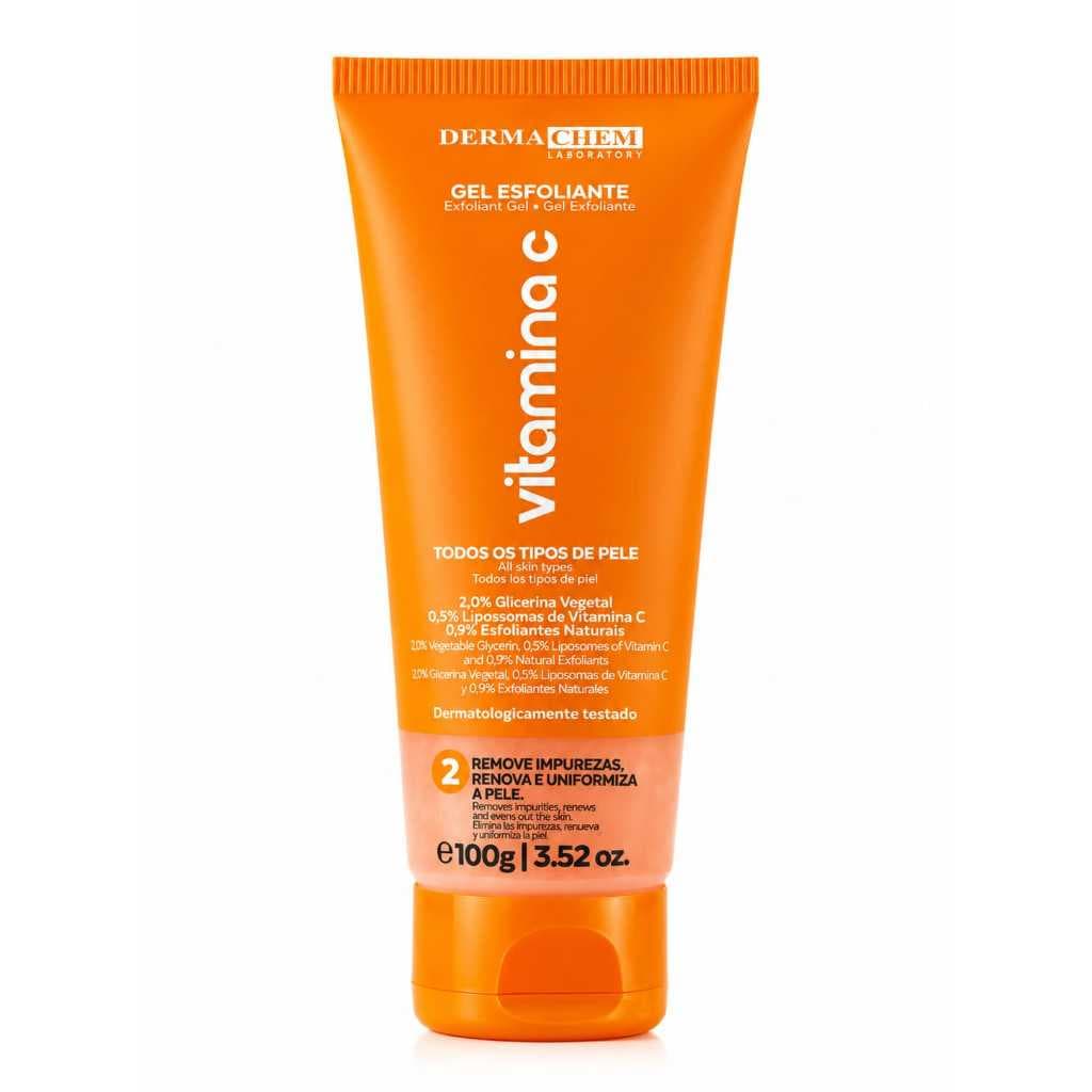 Gel Esfoliante Facial Vitamina C 100g Dermachem