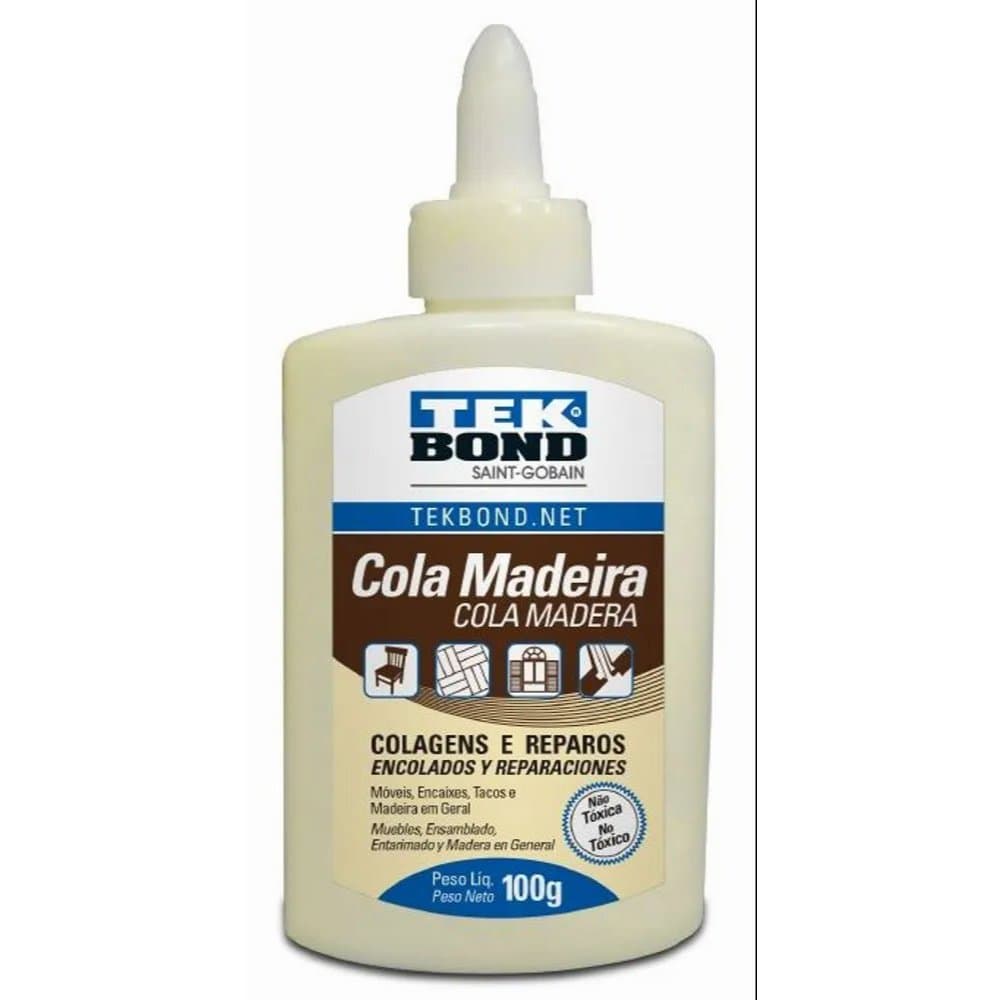 Cola madeira 100g Tekbond