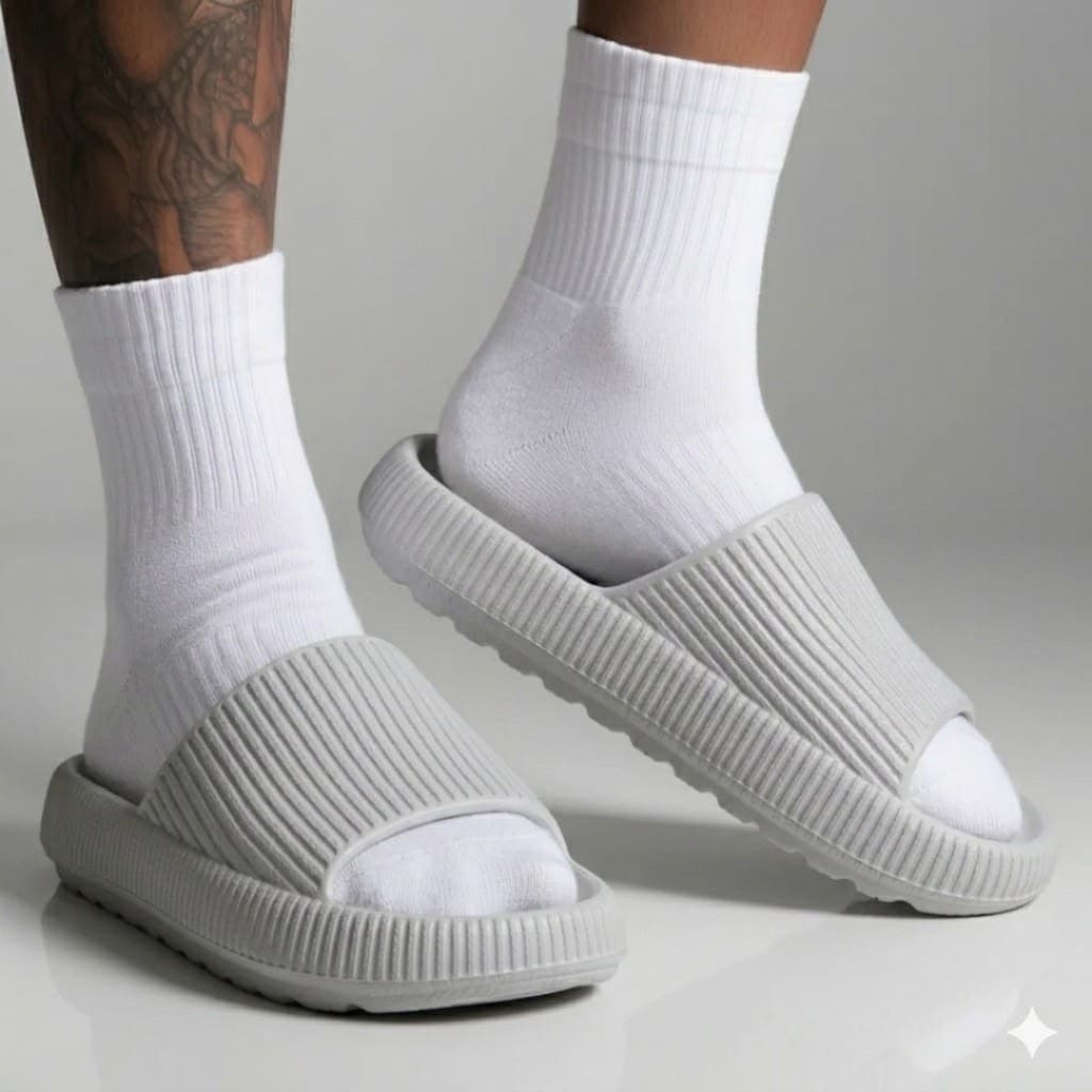 Slide Chinelo Nuvem Feminino Confortável