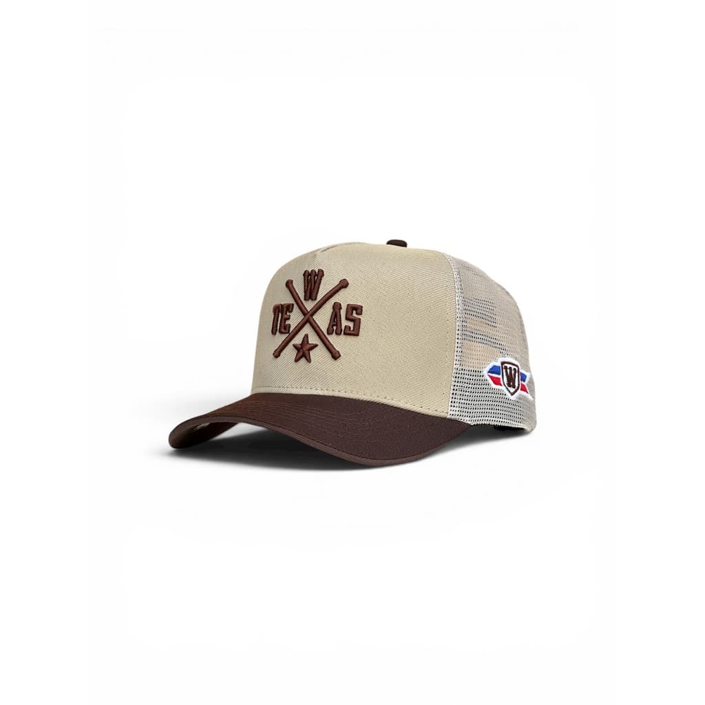 Boné Texas country masculino trucker wildegar original ajustável