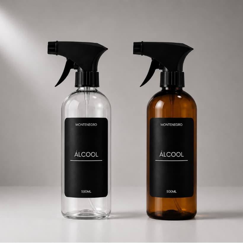 Kit Frasco Álcool até 10 unidades - rosca 28/410 + Envio Imediato