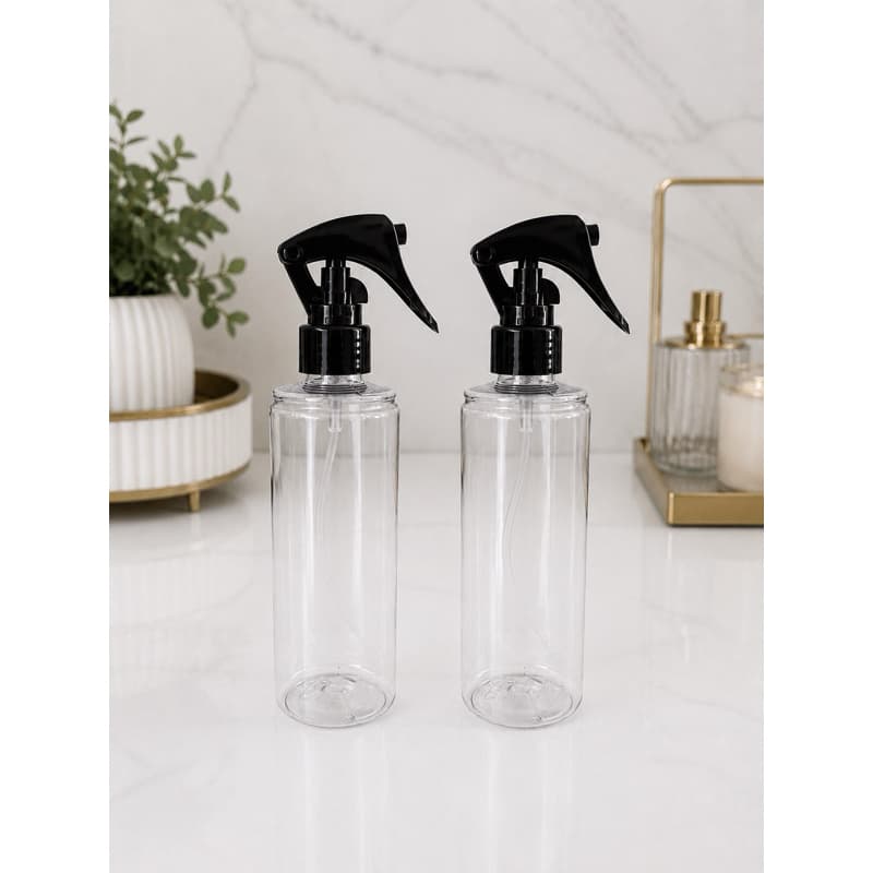 Kit 02 Frascos Borrifador Gatilho Spray 200ml