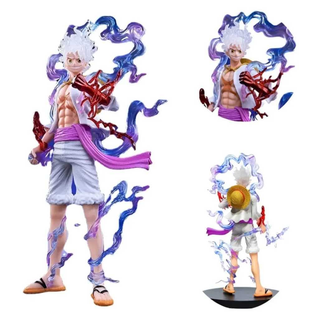 Action Figure Luffy Gear 5 Anime One Piece 19 Cm