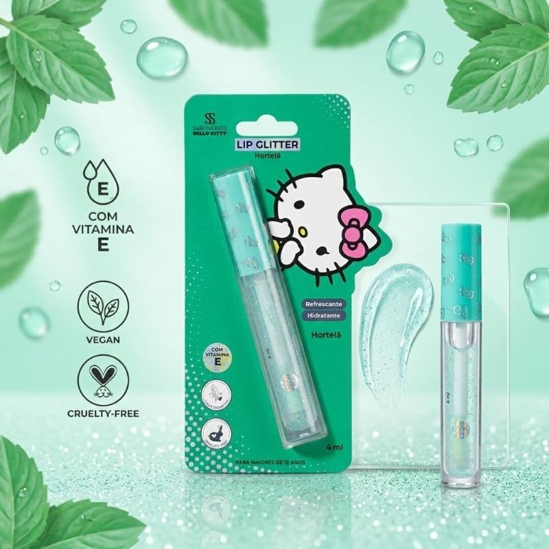 Lip Gloss Labial Hello Kit Sabrina Sato