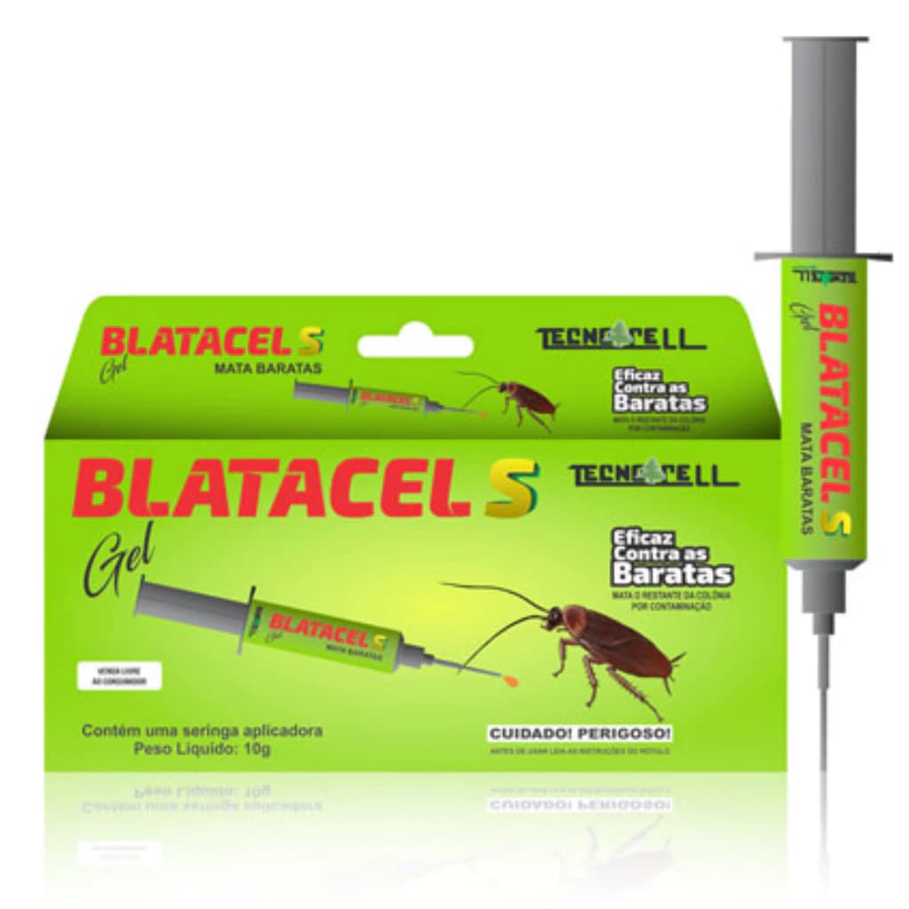 Inseticida para Baratas Blatacel 10gr - Tecnocell