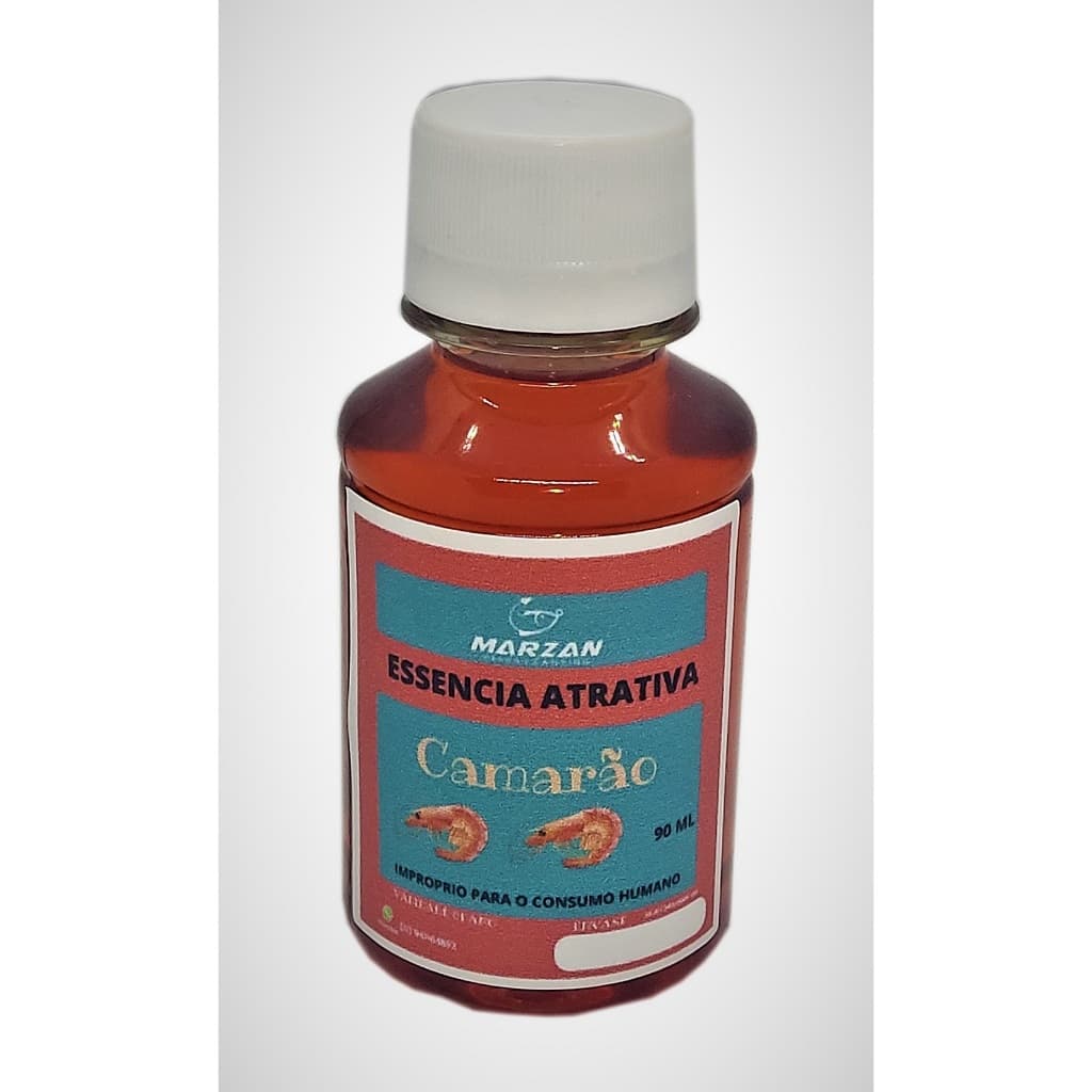 kit 3 essencia de pesca camarão 100ml