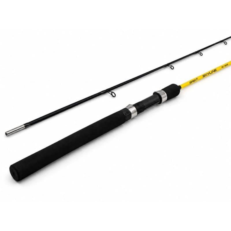 Vara Saint Skyline Carbono 1,68m 7-17lb | Para Molinete | Leve, Resistente e Sensível | Pesca Esportiva | 2 Partes
