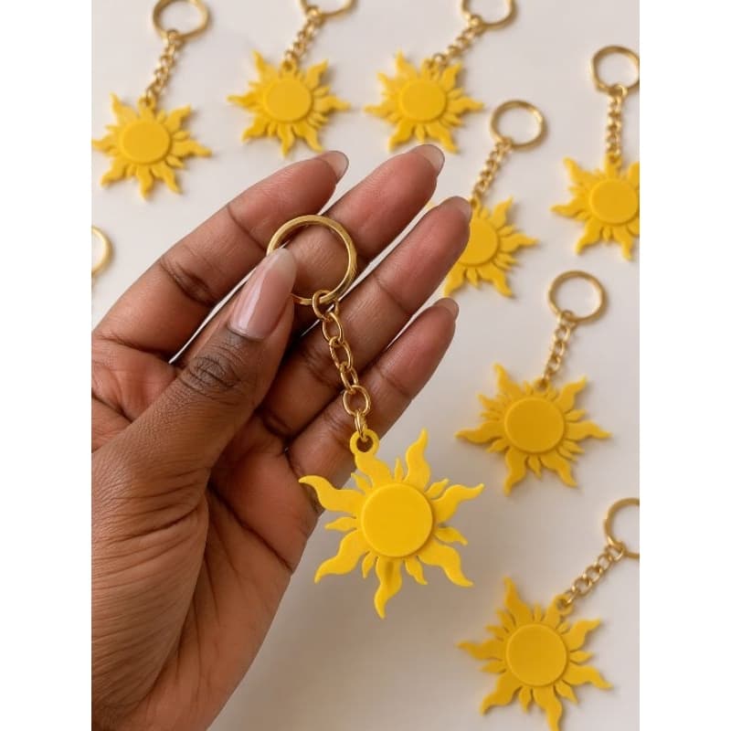 KIT CHAVEIROS PARA LEMBRANCINHAS SOL