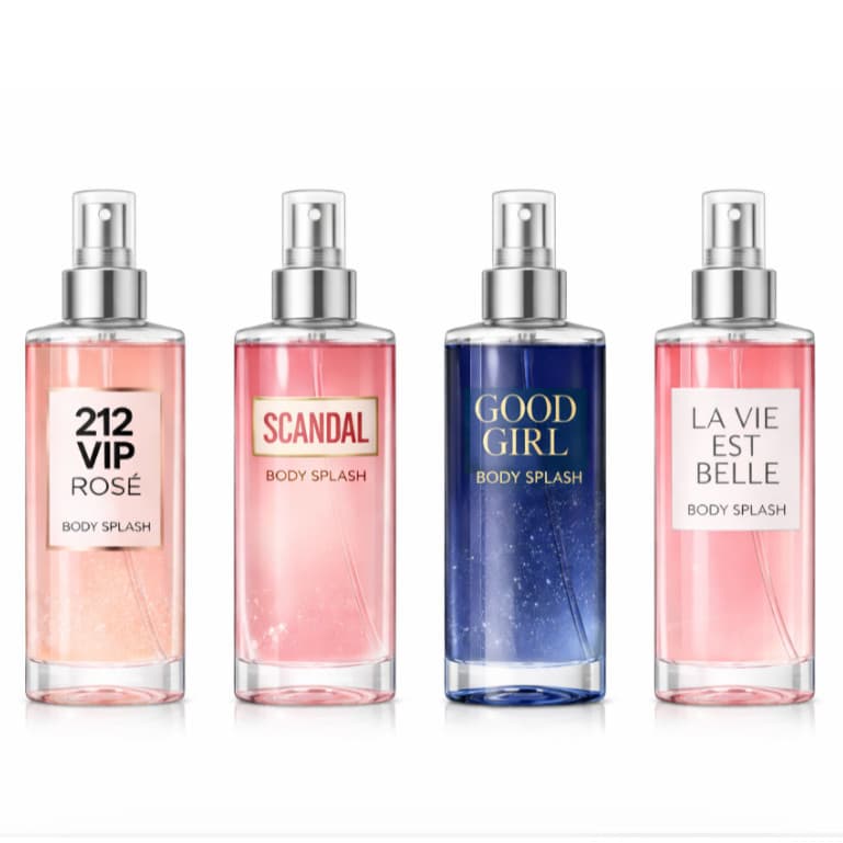Body Splash Inspirado em Perfumes Importados com Essência Concentrada e Fragrância Marcante