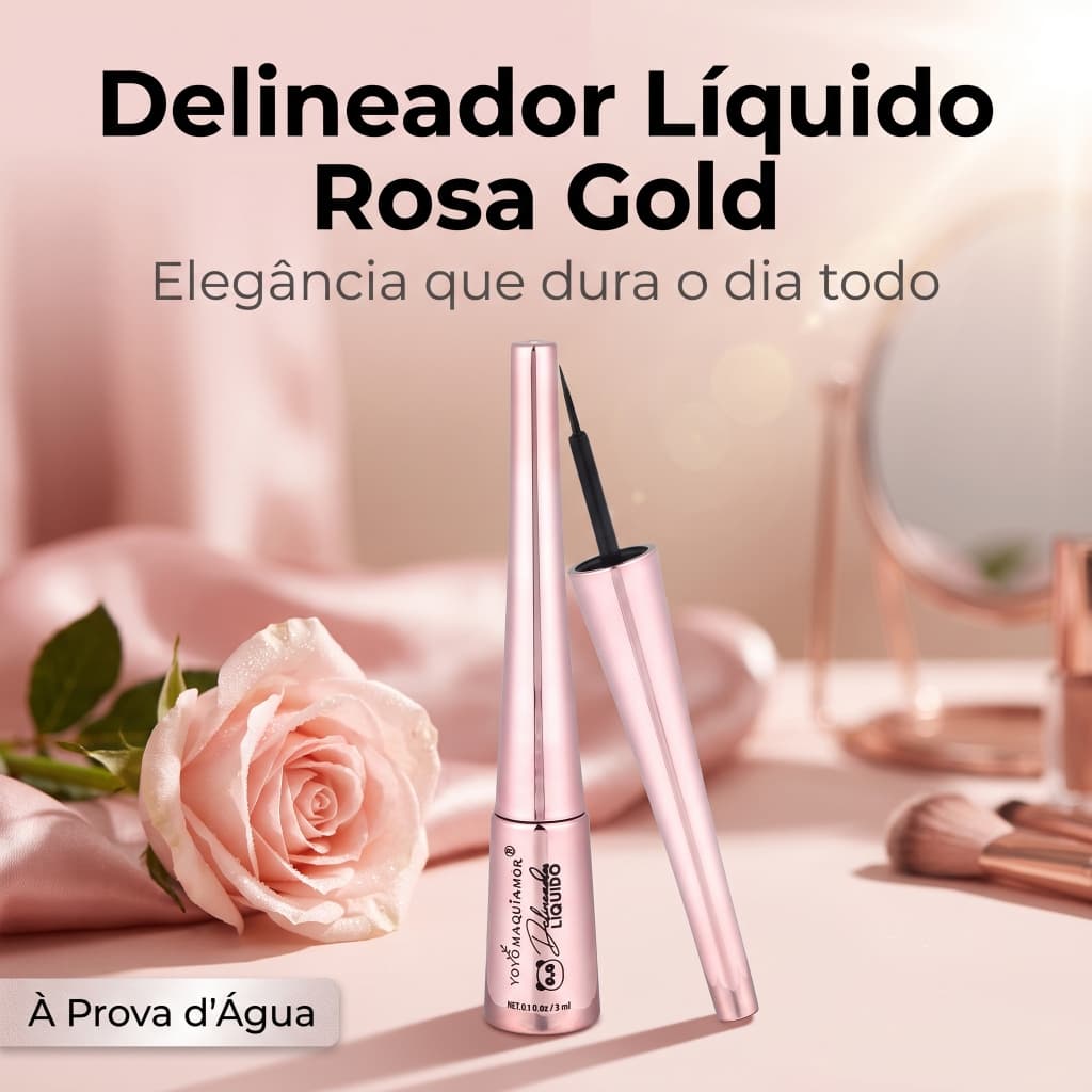 Delineador Líquido Preto Ponta Fina À Prova d'Água e Suor Secagem Rápida Fácil Aplicar e Remover Resistente Academia