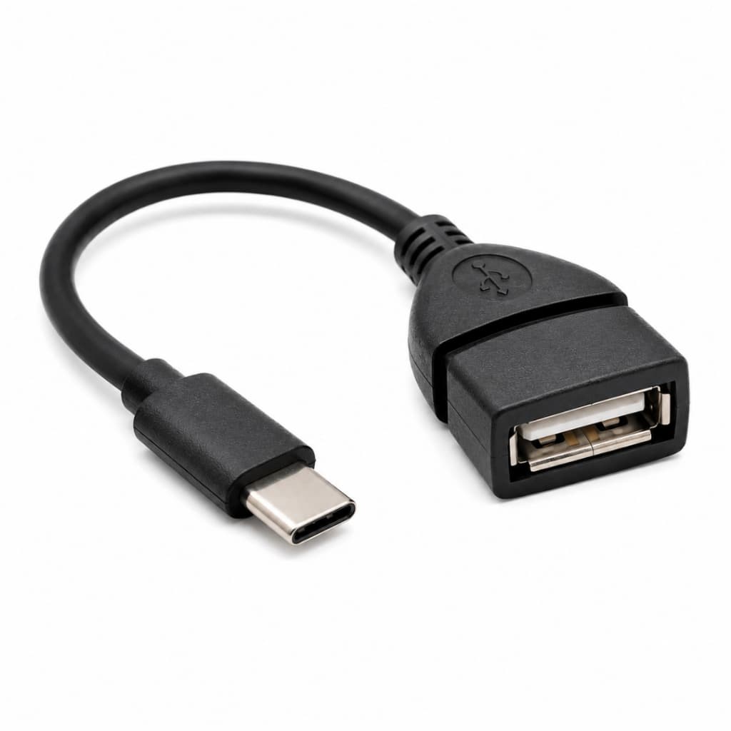 Cabo Adaptador Otg Tipo C Usb Universal Pendrive Celular Hd