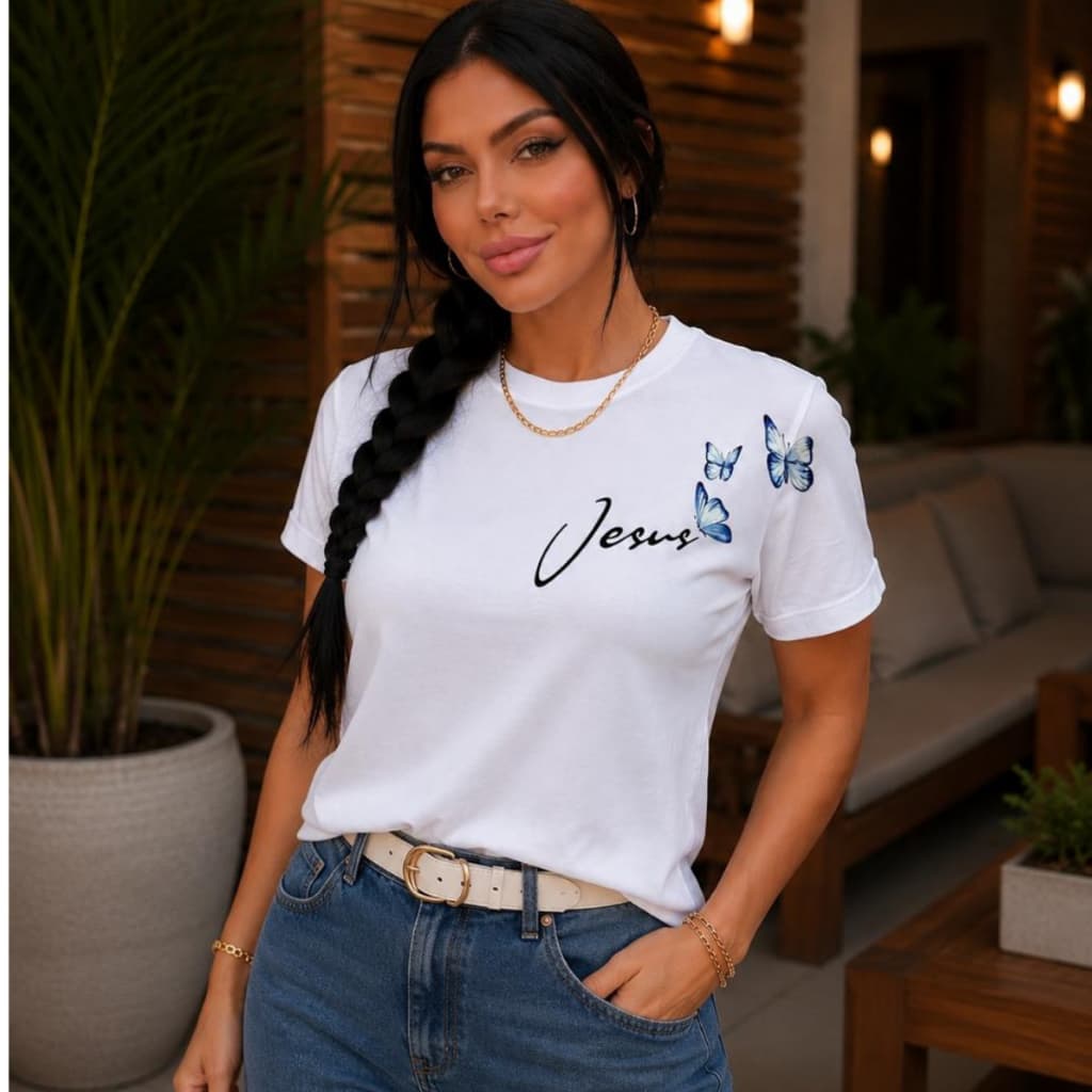 Blusa Feminina Estampada e Frases Algodão Premium Tshirt Gola Redonda Manga Curta Várias Cores Blusinhas