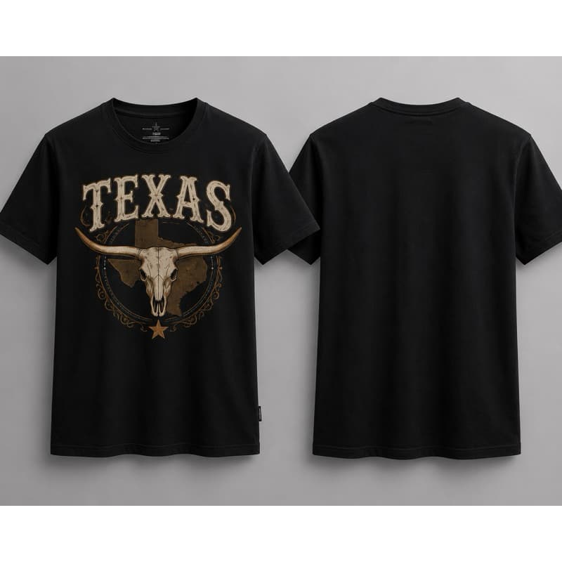 Camiseta Texas – Estilo Country Autêntico premium