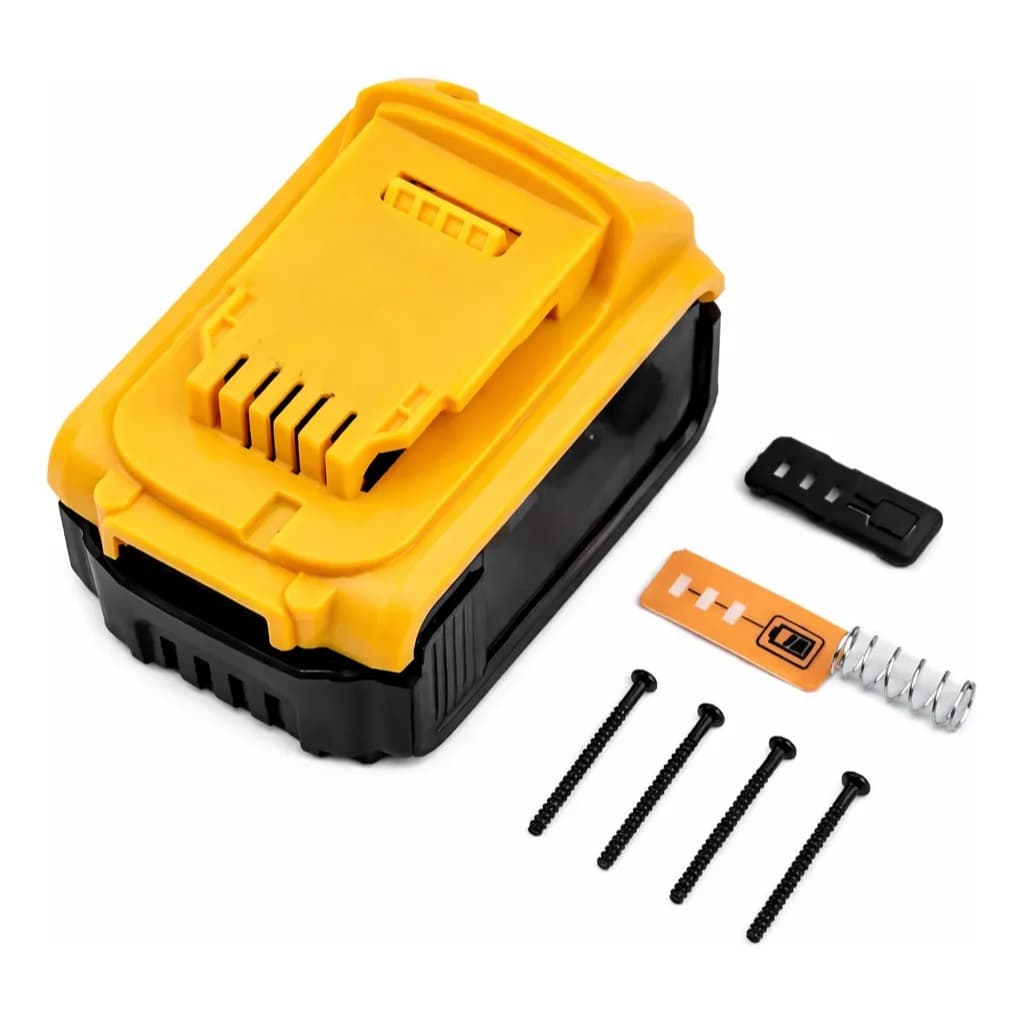 Estojo Plástico Bateria AMARELO Dcb2 Sem Bateria E Sem Placa