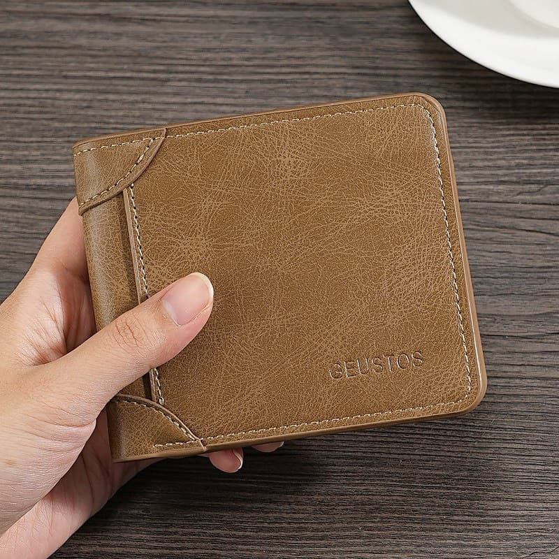 Carteira Masculina Couro Original Legitimo Premium Com Porta Cartão Porta Moedas e Documentos