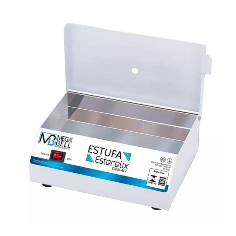 Estufa Esterilizadora para Alicates de Unha Manicure Pedicure Mega Bell