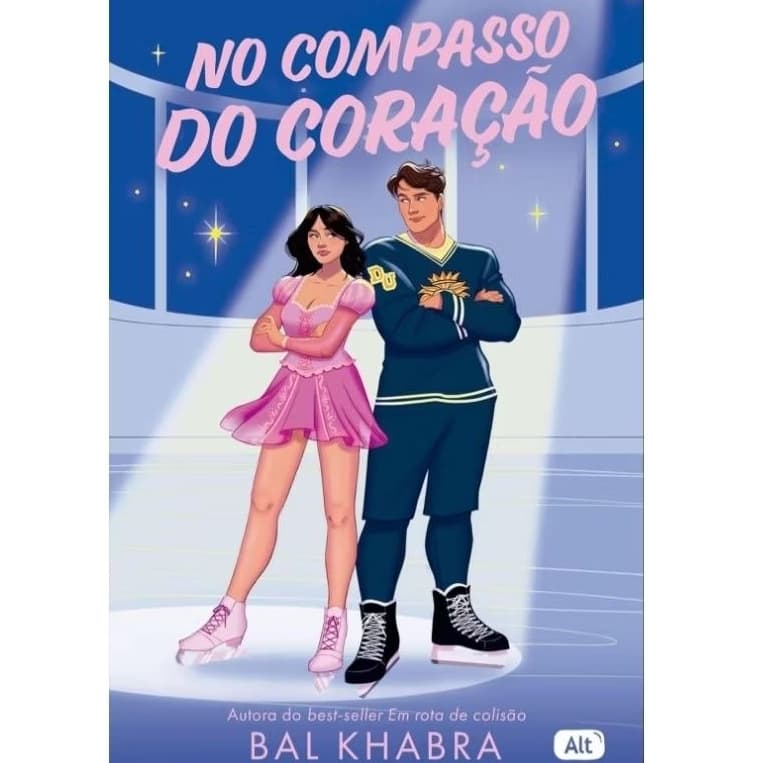 No compasso do coração.( Off The ice 3). Livro + brinde da loja.