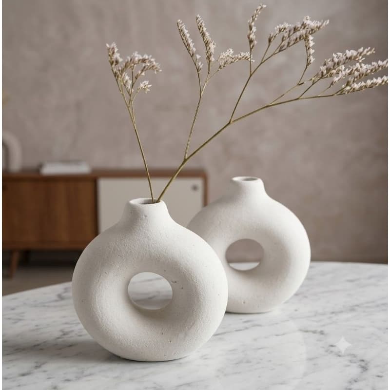 Vaso decorativo estilo nórdico