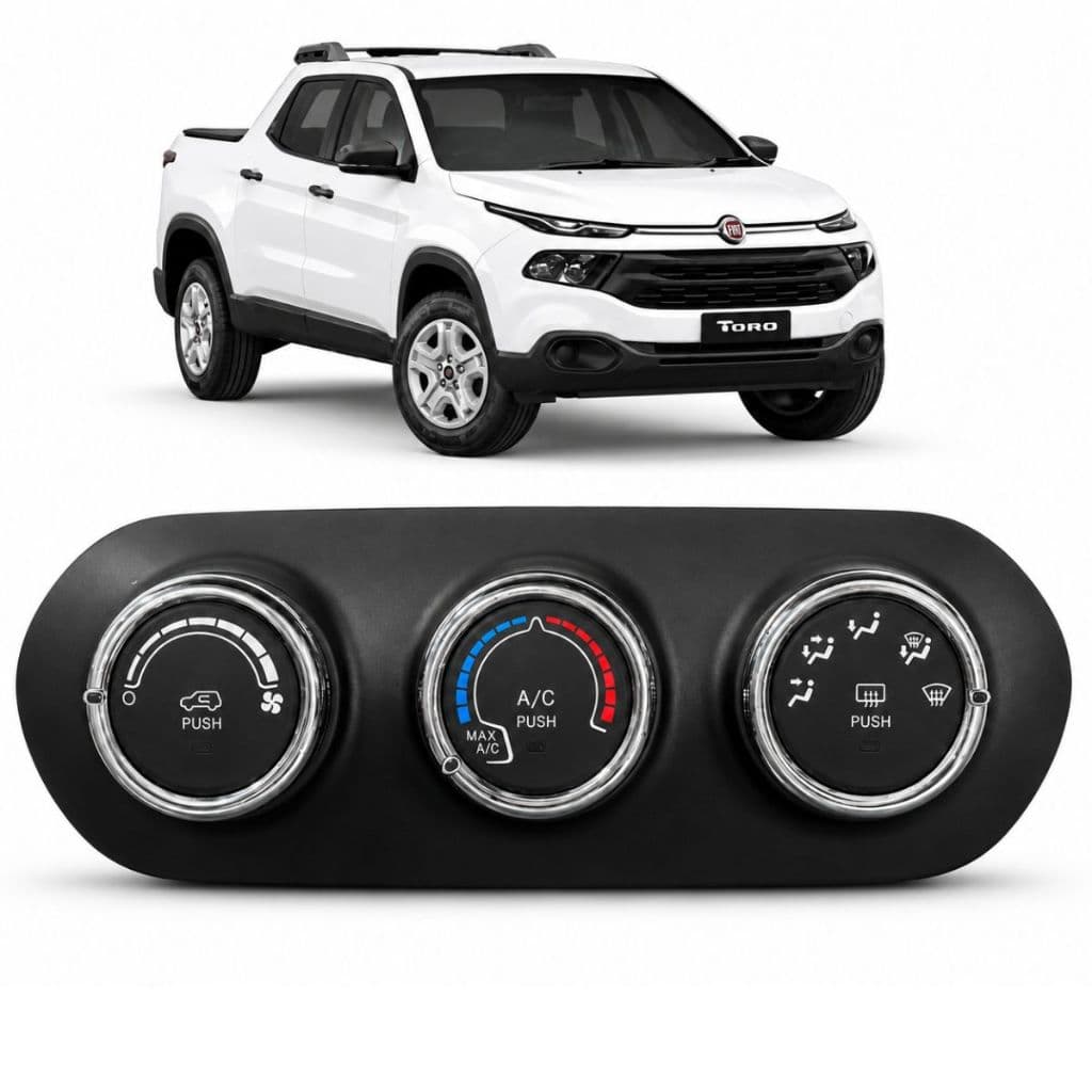 Modulo Painel Controle Ar Condicionado Fiat Toro Endurance Freedom Volcano Ranch 2016 A 2021