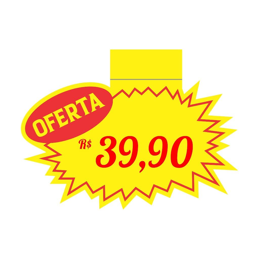 SPLASH DE PREÇO ETIQUETA PARA PREÇO PLACA DE PREÇO