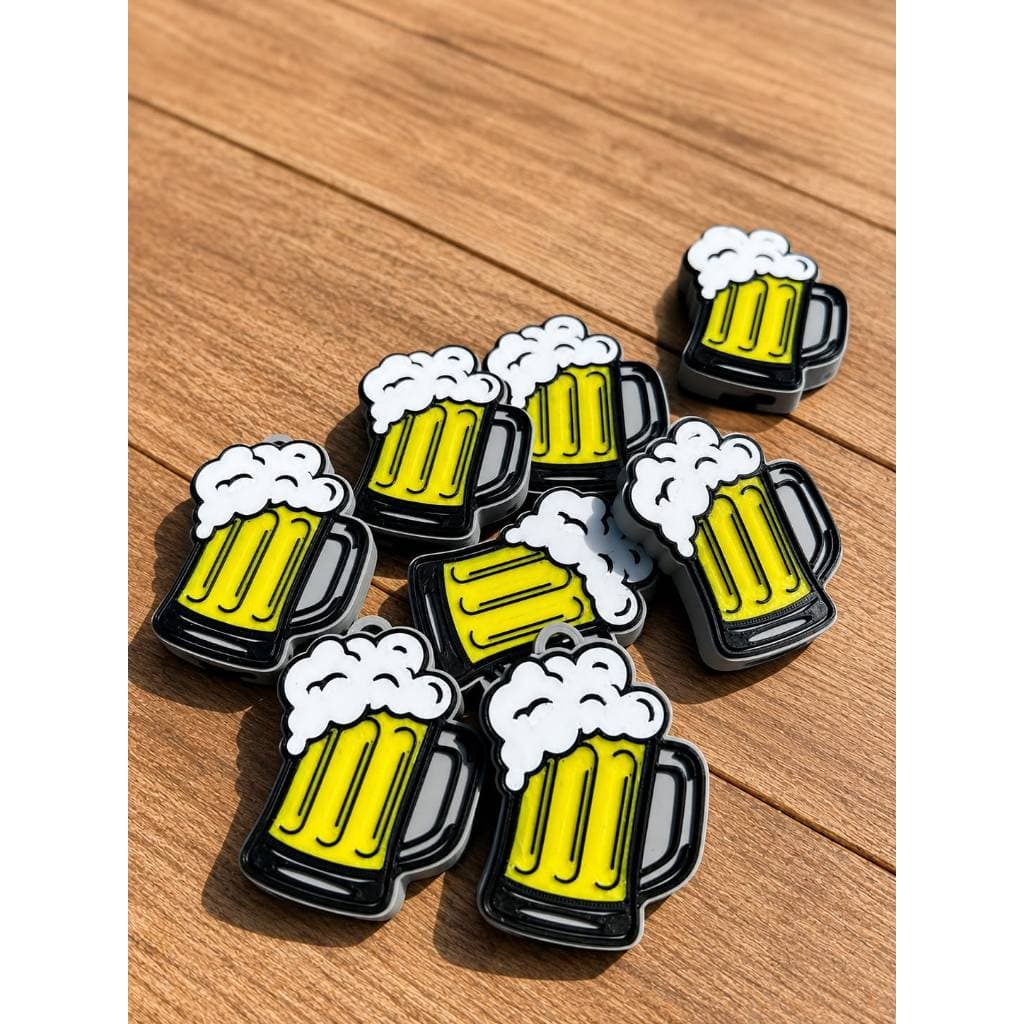 Kit Chaveiro Abridor de Lata Formato Caneca de Chopp 3D