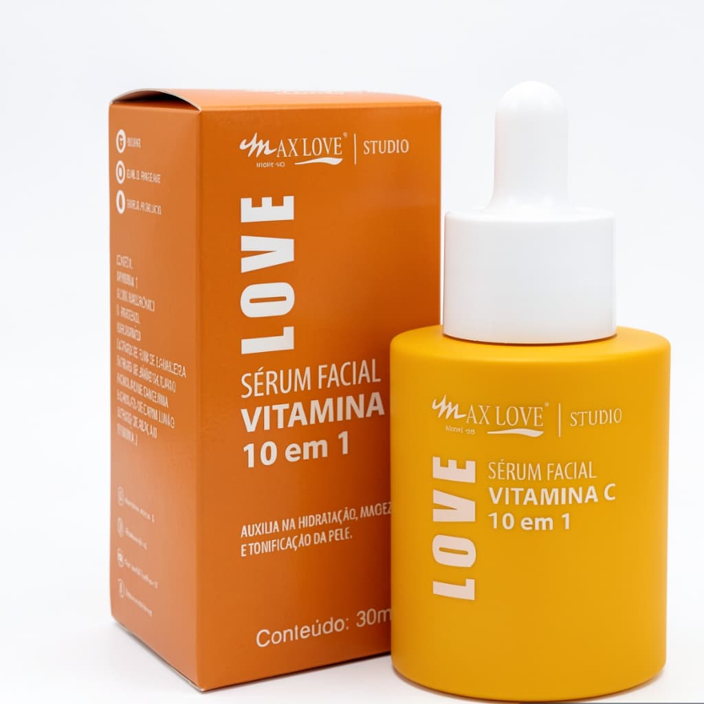 Sérum facial 10 em 1 Max Love Kit 3 unidades