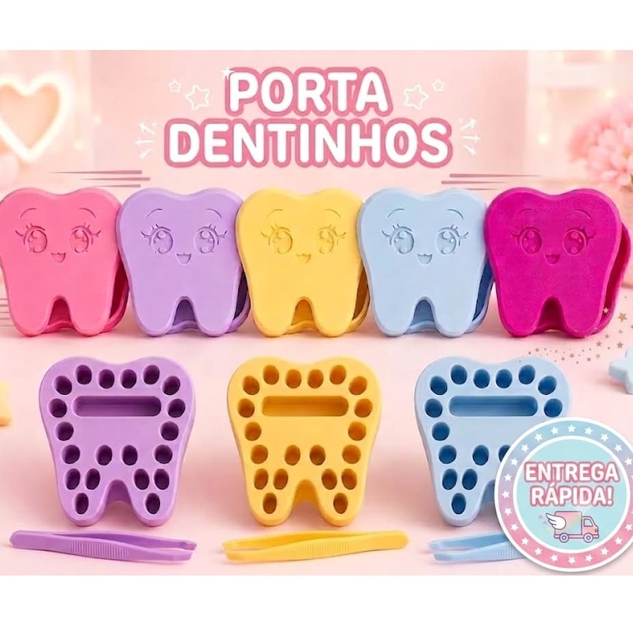 Porta Dente de Leite Organizador
