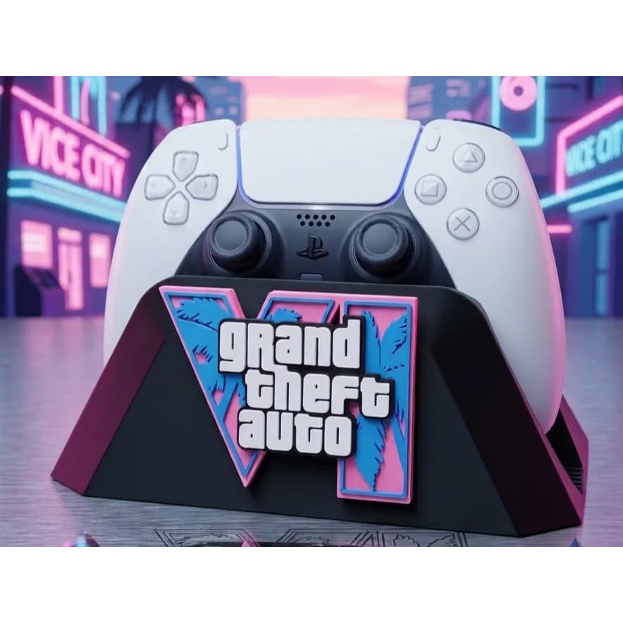 Suporte para Controle Gamer GTA VI PS5/PS4/XBOX