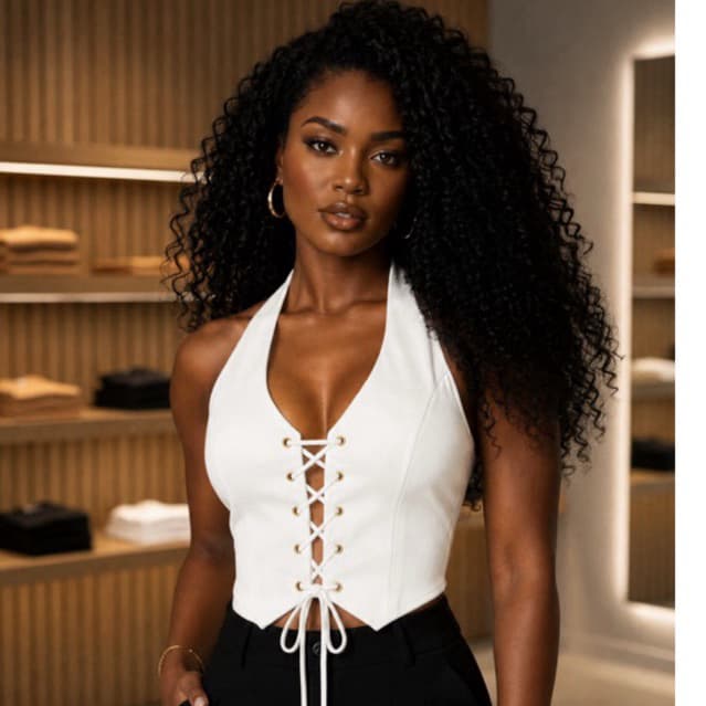 Corset Feminino Neoprene Blogueira Tendencia Verão 2026 IZA NEO
