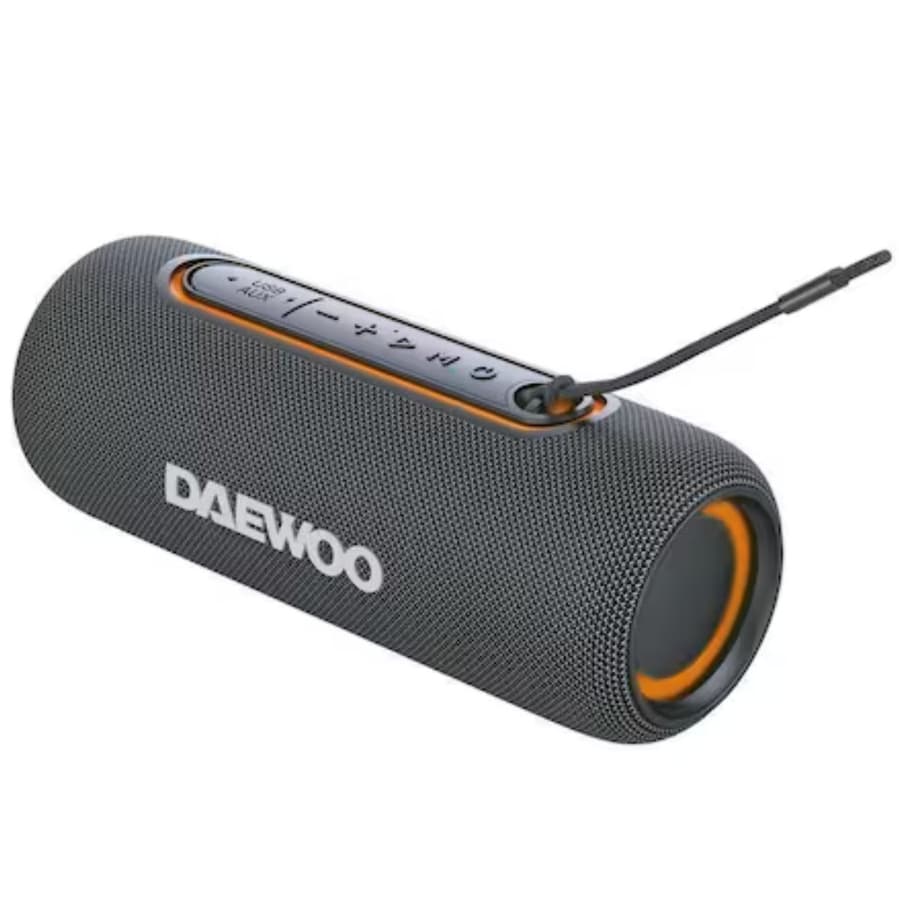 Caixa De Som Bluetooth Power Tube 160 45w Daewoo Cor Preto 127/220v