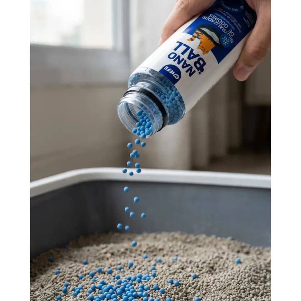 Neutralizador De Odor Cheiro Para Areia De Gato Nano Ball