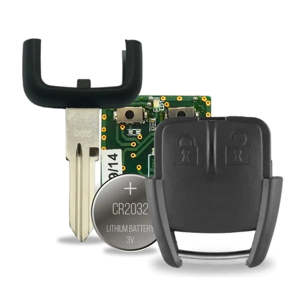 Cabeça da chave GM para alarme positron 2 botões com lâmina - serve para todos alarmes positron