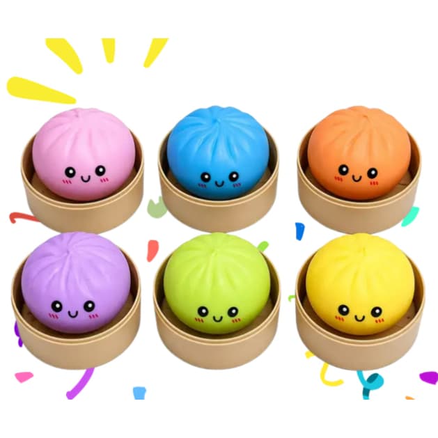 Squishy Surpresa Colorido de Apertar Brinquedo Sensorial Relaxante Infantil Anti Estresse Viralizado
