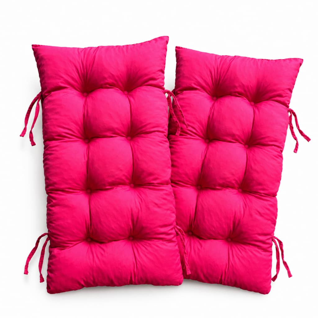 2 Almofadas 95x60 para Cadeira de Bambu Ideal Para Decoração Do Lar