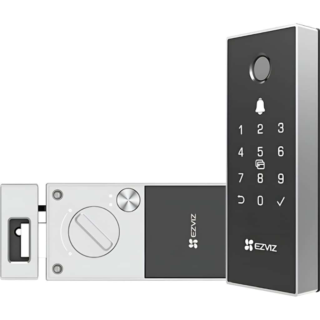 Fechadura Digital WiFi EZVIZ CS-DL03 Pro Biométrica com App Bluetooth RFID Senha Controle Remoto